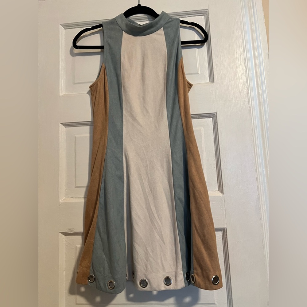Homage Suede Dress